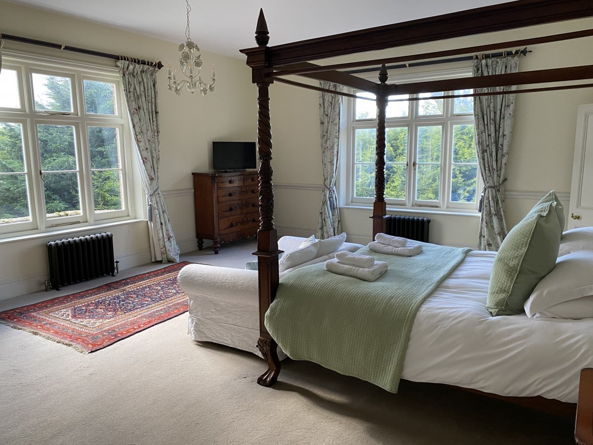 Bessingham Manor - double aspect light and airy bedroom